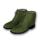 Zöld vászoncipő