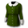 Zöld telepes kabát