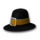 Sárga telepes kalap