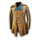 Kék szarvasbőr kabát