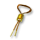 Sárga borostyános nyakpánt