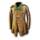 Zöld szarvasbőr kabát